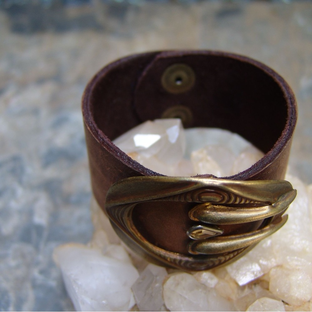 Leather Cuff - Picture 7 of 7